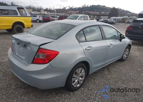 2012 Honda Civic Lx z USA, uszkodzony, nr VIN 19XFB2F58CE031284